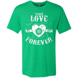 T-Shirts Envy / Small True Love Forever Supernatural Men's Triblend T-Shirt