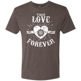 T-Shirts Macchiato / Small True Love Forever Supernatural Men's Triblend T-Shirt