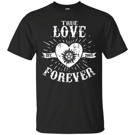 T-Shirts Black / Small True Love Forever Supernatural T-Shirt