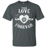 T-Shirts Dark Heather / Small True Love Forever Supernatural T-Shirt