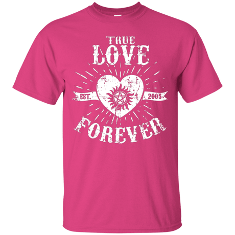 T-Shirts Heliconia / Small True Love Forever Supernatural T-Shirt