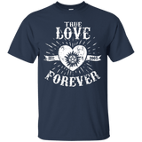 T-Shirts Navy / Small True Love Forever Supernatural T-Shirt