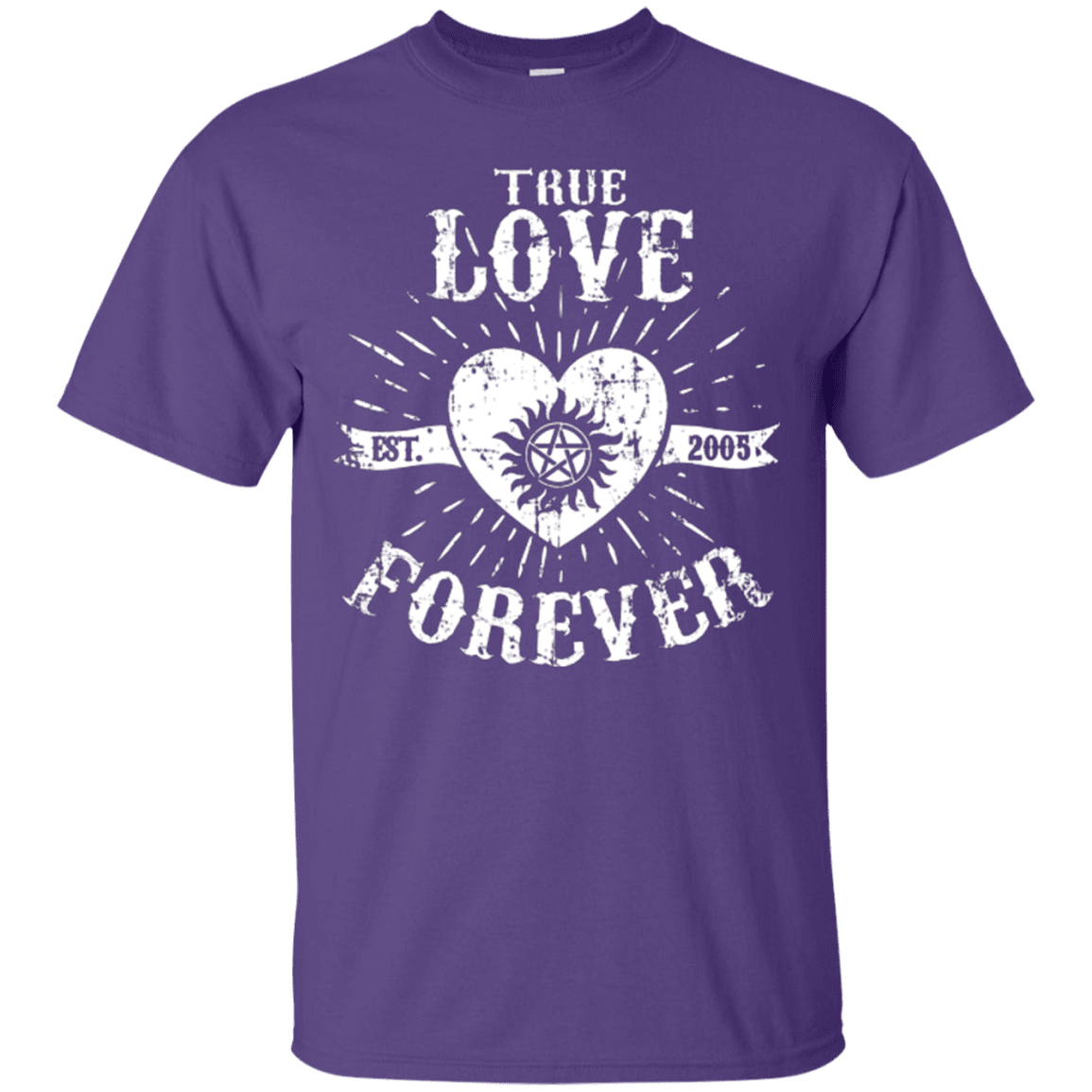 T-Shirts Purple / Small True Love Forever Supernatural T-Shirt