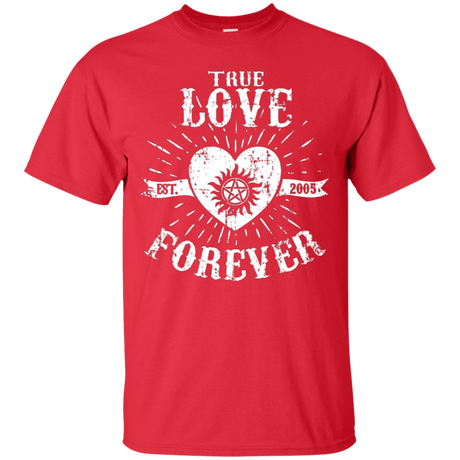 T-Shirts Red / Small True Love Forever Supernatural T-Shirt