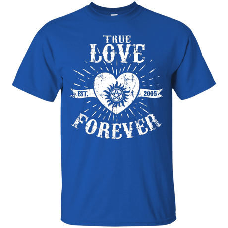 T-Shirts Royal / Small True Love Forever Supernatural T-Shirt