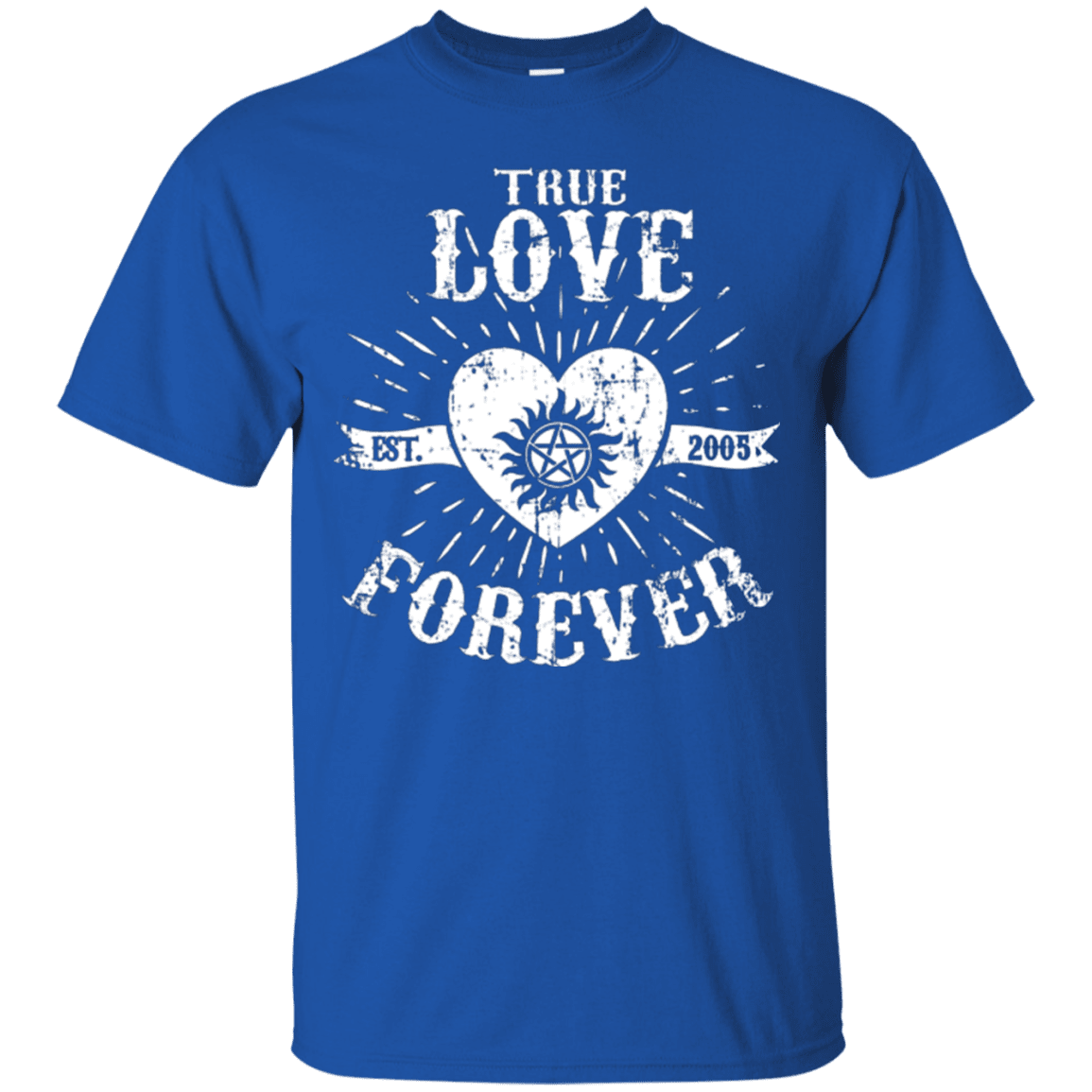 T-Shirts Royal / Small True Love Forever Supernatural T-Shirt