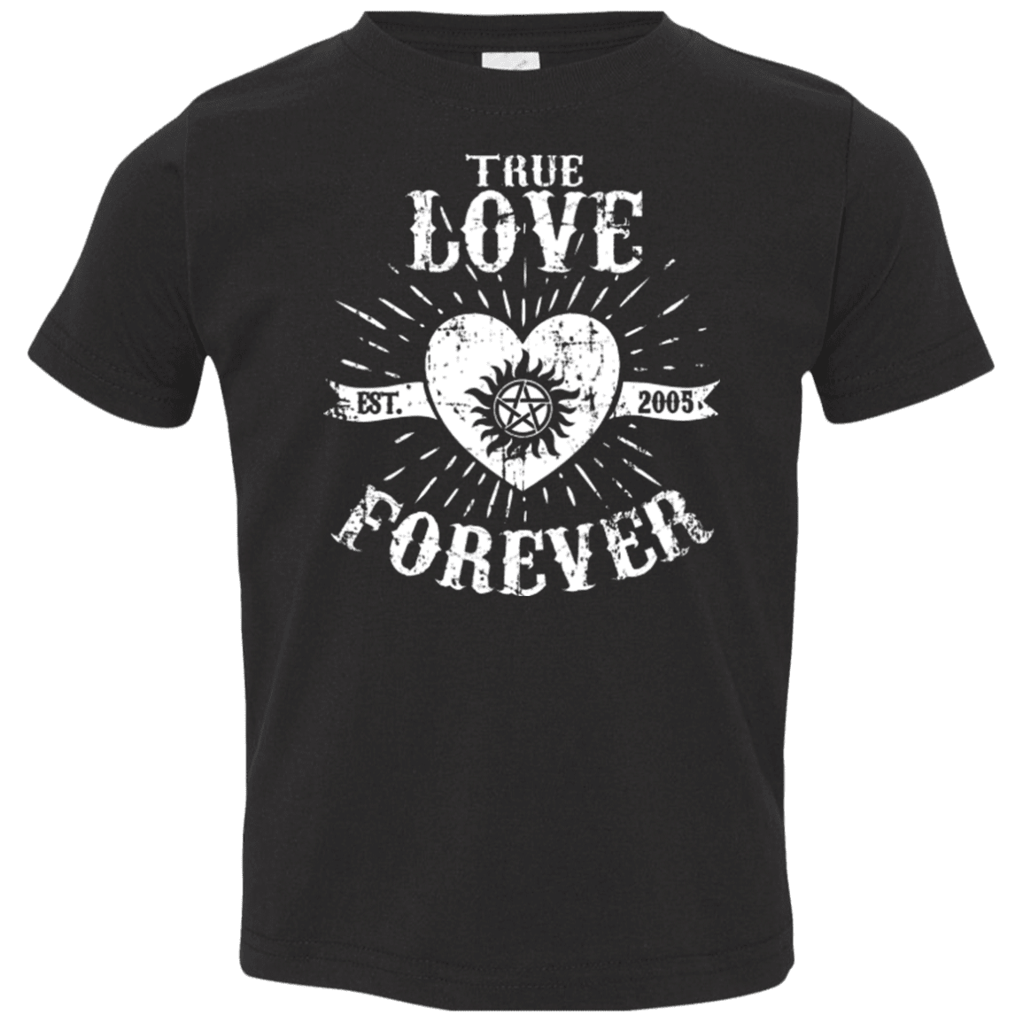 T-Shirts Black / 2T True Love Forever Supernatural Toddler Premium T-Shirt