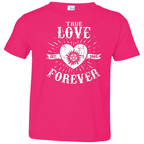 T-Shirts Hot Pink / 2T True Love Forever Supernatural Toddler Premium T-Shirt