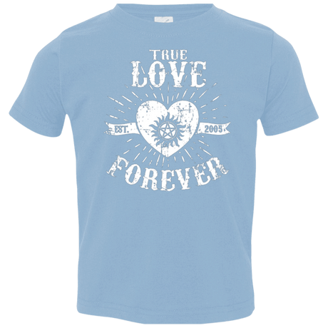 T-Shirts Light Blue / 2T True Love Forever Supernatural Toddler Premium T-Shirt