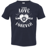 T-Shirts Navy / 2T True Love Forever Supernatural Toddler Premium T-Shirt