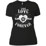 T-Shirts Black / X-Small True Love Forever Supernatural Women's Premium T-Shirt