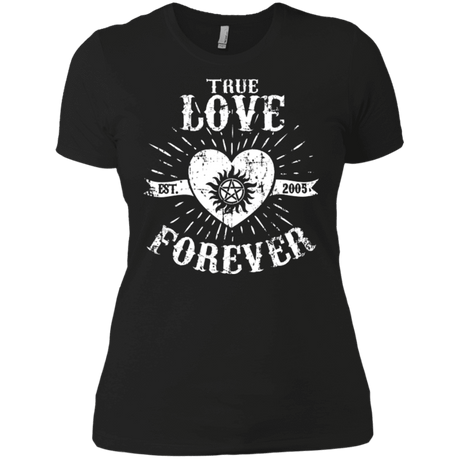 T-Shirts Black / X-Small True Love Forever Supernatural Women's Premium T-Shirt