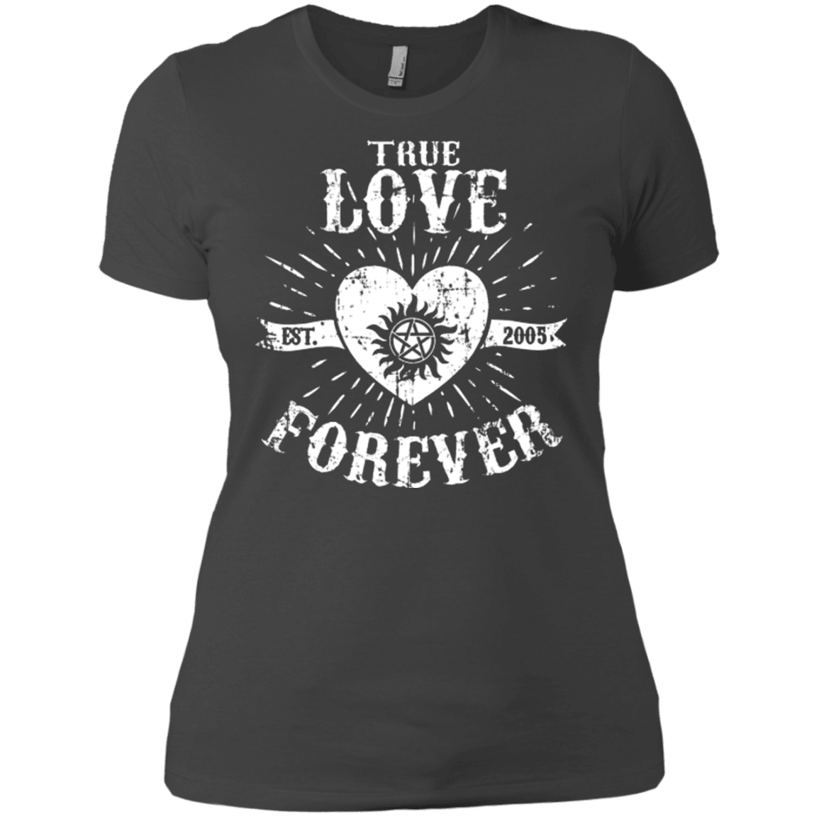 T-Shirts Heavy Metal / X-Small True Love Forever Supernatural Women's Premium T-Shirt