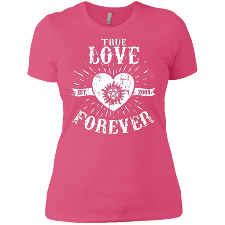 T-Shirts Hot Pink / X-Small True Love Forever Supernatural Women's Premium T-Shirt