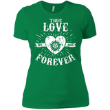T-Shirts Kelly Green / X-Small True Love Forever Supernatural Women's Premium T-Shirt