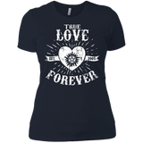 T-Shirts Midnight Navy / X-Small True Love Forever Supernatural Women's Premium T-Shirt