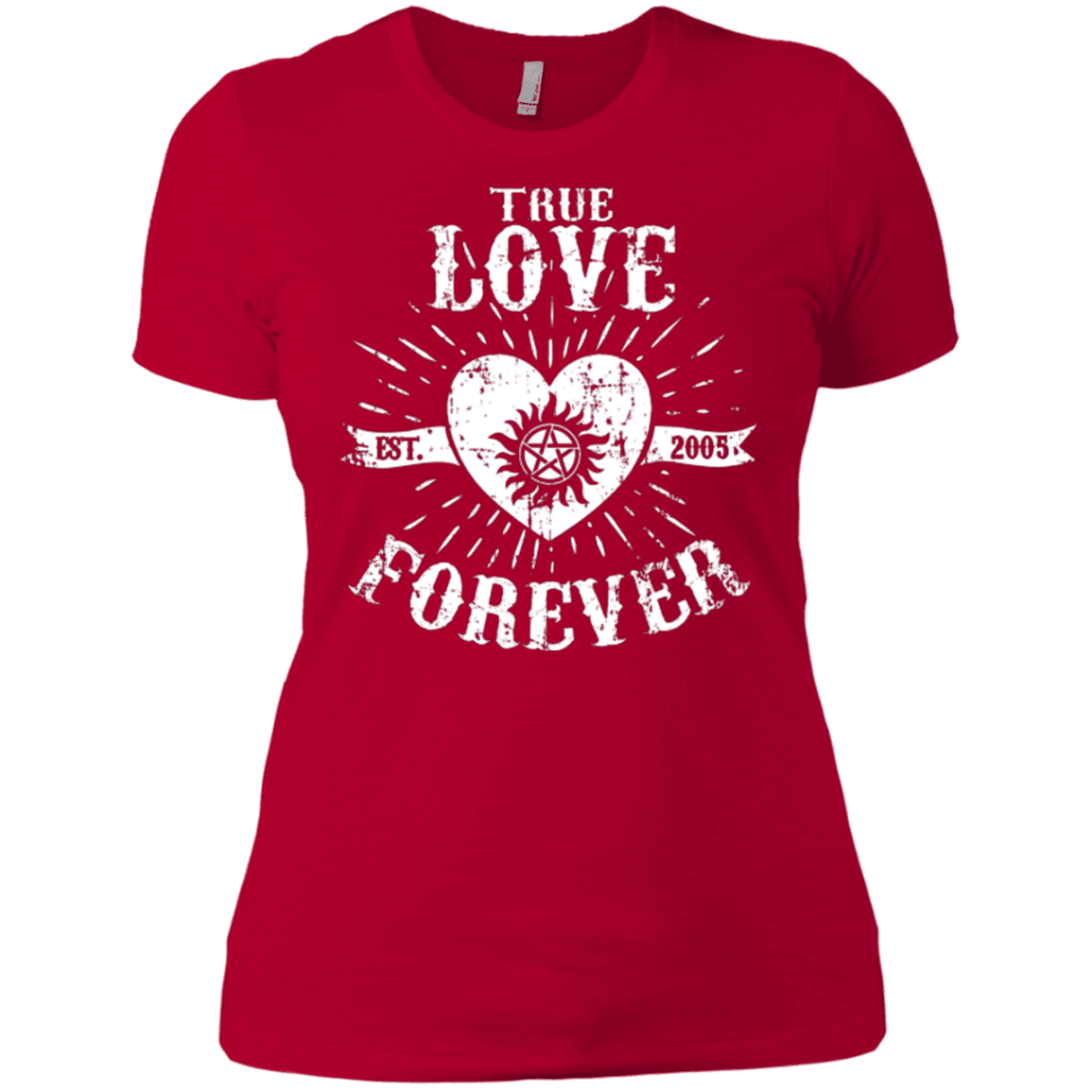 T-Shirts Red / X-Small True Love Forever Supernatural Women's Premium T-Shirt