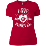 T-Shirts Red / X-Small True Love Forever Supernatural Women's Premium T-Shirt