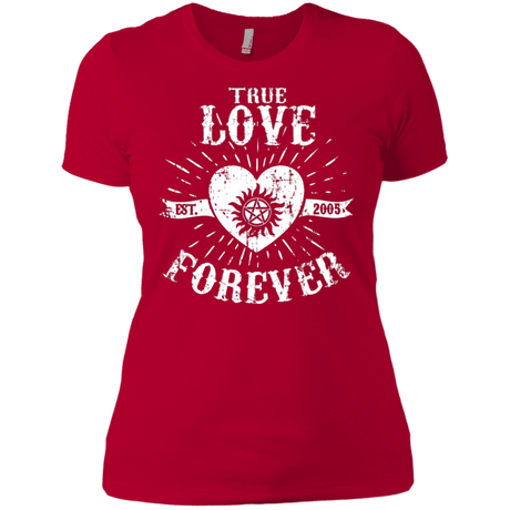 T-Shirts Red / X-Small True Love Forever Supernatural Women's Premium T-Shirt