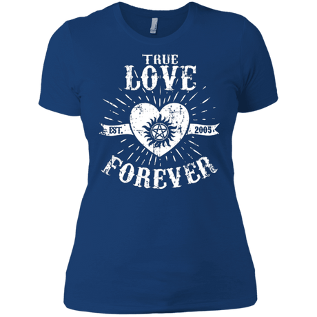 T-Shirts Royal / X-Small True Love Forever Supernatural Women's Premium T-Shirt
