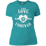 T-Shirts Tahiti Blue / X-Small True Love Forever Supernatural Women's Premium T-Shirt