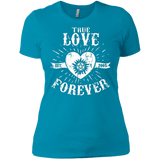 T-Shirts Turquoise / X-Small True Love Forever Supernatural Women's Premium T-Shirt