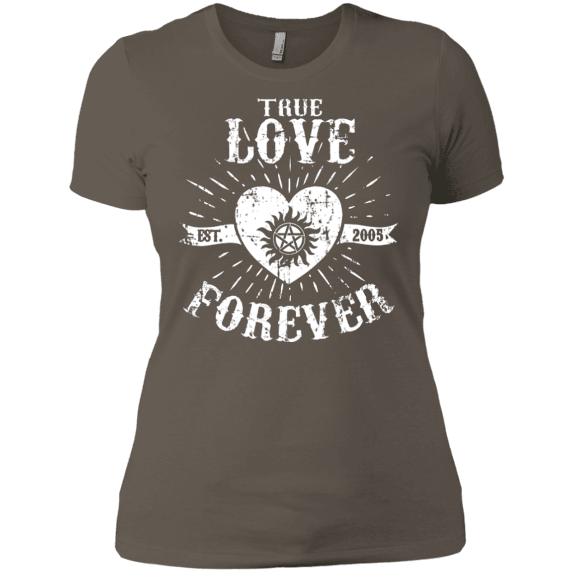 T-Shirts Warm Grey / X-Small True Love Forever Supernatural Women's Premium T-Shirt