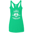 T-Shirts Envy / X-Small True Love Forever Supernatural Women's Triblend Racerback Tank