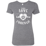 T-Shirts Premium Heather / Small True Love Forever Supernatural Women's Triblend T-Shirt