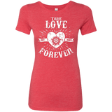 T-Shirts Vintage Red / Small True Love Forever Supernatural Women's Triblend T-Shirt