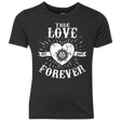 T-Shirts Vintage Black / YXS True Love Forever Supernatural Youth Triblend T-Shirt