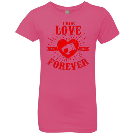 T-Shirts Hot Pink / YXS True Love Forever Thunder Girls Premium T-Shirt