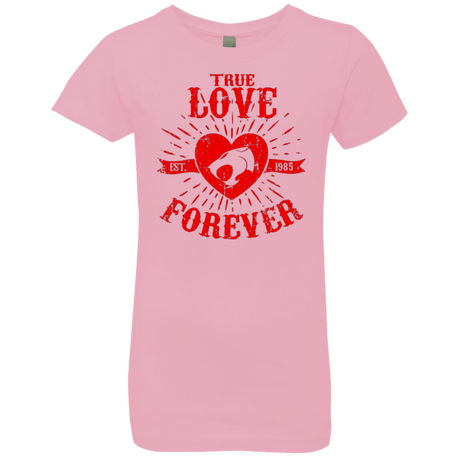 T-Shirts Light Pink / YXS True Love Forever Thunder Girls Premium T-Shirt