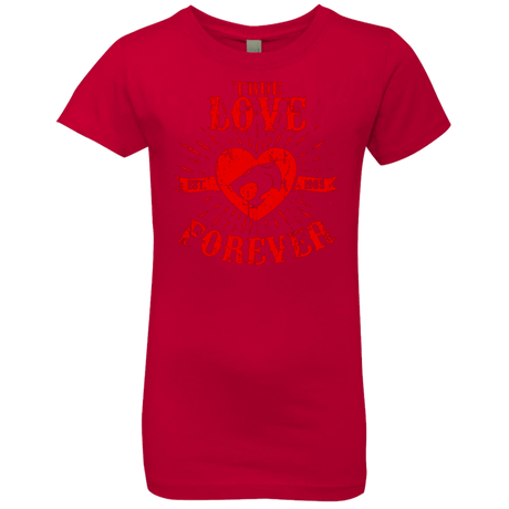 T-Shirts Red / YXS True Love Forever Thunder Girls Premium T-Shirt