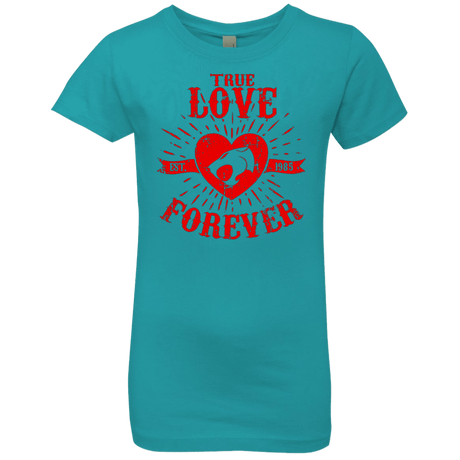 T-Shirts Tahiti Blue / YXS True Love Forever Thunder Girls Premium T-Shirt