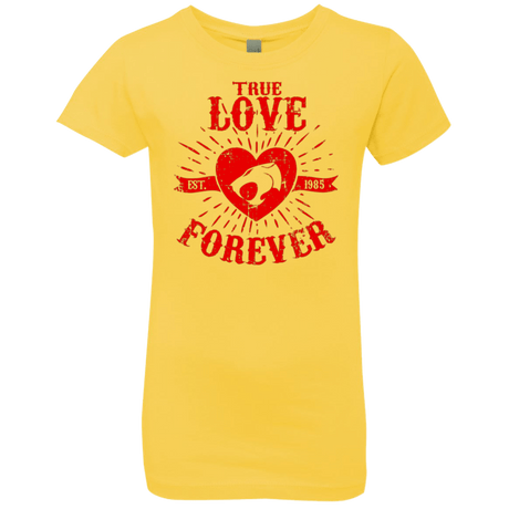 T-Shirts Vibrant Yellow / YXS True Love Forever Thunder Girls Premium T-Shirt