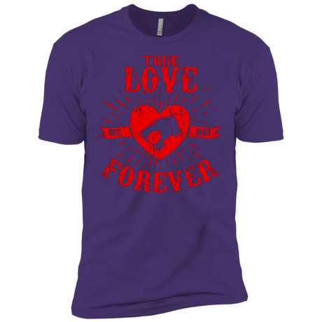 T-Shirts Purple / X-Small True Love Forever Thunder Men's Premium T-Shirt