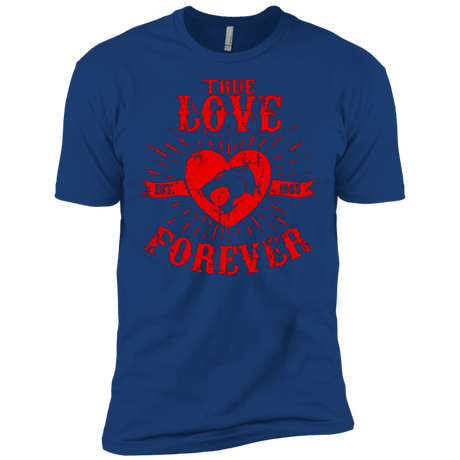 T-Shirts Royal / X-Small True Love Forever Thunder Men's Premium T-Shirt