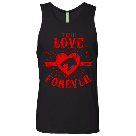 T-Shirts Black / Small True Love Forever Thunder Men's Premium Tank Top
