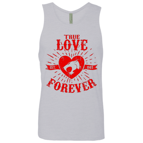 T-Shirts Heather Grey / Small True Love Forever Thunder Men's Premium Tank Top