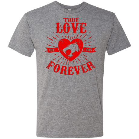 T-Shirts Premium Heather / Small True Love Forever Thunder Men's Triblend T-Shirt