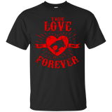 T-Shirts Black / Small True Love Forever Thunder T-Shirt