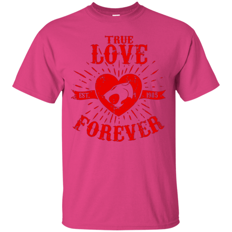 T-Shirts Heliconia / Small True Love Forever Thunder T-Shirt