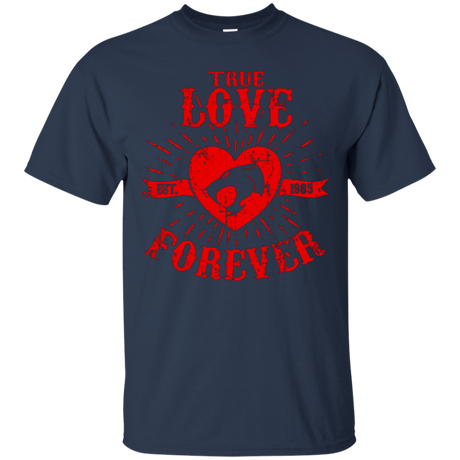 T-Shirts Navy / Small True Love Forever Thunder T-Shirt