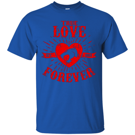 T-Shirts Royal / Small True Love Forever Thunder T-Shirt