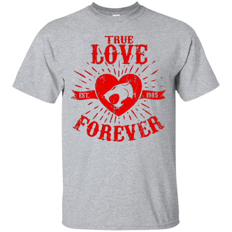 T-Shirts Sport Grey / Small True Love Forever Thunder T-Shirt