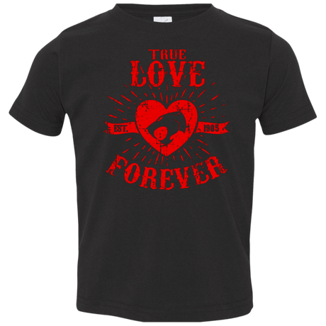T-Shirts Black / 2T True Love Forever Thunder Toddler Premium T-Shirt