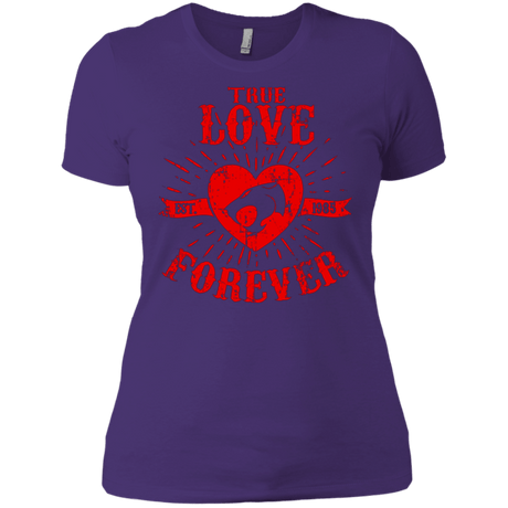 T-Shirts Purple / X-Small True Love Forever Thunder Women's Premium T-Shirt