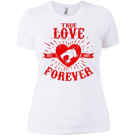 T-Shirts White / X-Small True Love Forever Thunder Women's Premium T-Shirt