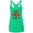 T-Shirts Envy / X-Small True Love Forever Thunder Women's Triblend Racerback Tank